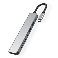 typec docking station hd4K mobile phone tablet computer switch game machine multi-function usb seven-in-one docking station