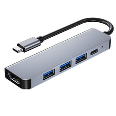 typec docking station hd4K mobile phone tablet computer switch game machine multi-function usb seven-in-one docking station