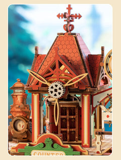 Toy Wooden Dollhouse Kits With Furniture Light Casa Diy Roombox Doll House Handmade Assembly Miniature Home Toys Birthday Gifts