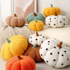 1pc Pumpkin Pillow, Halloween Pumpkin Pillow, Fall Decor, Thanksgiving Decoration Indoor, Fall winter Throw Pillows Halloween